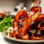 air fryer twisted bacon