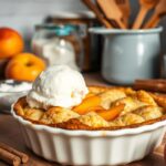 peach cobbler