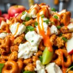 Apple Pretzel Salad: A Sweet & Salty Delight 3 textures in salad