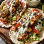 Sheet Pan Chicken Pitas with Herby Ranch