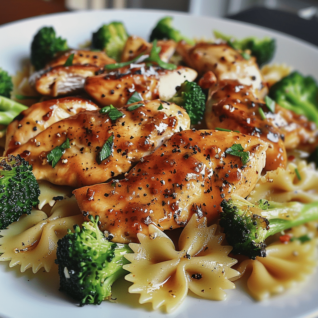 Cowboy Butter Lemon Bowtie Chicken with Broccoli 8 image 1775576042967