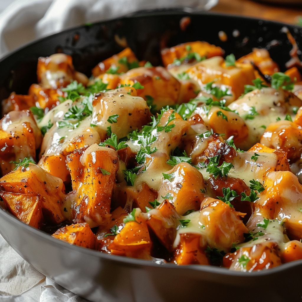 Sweet Potato Skillet with BBQ Chicken & Cheese 7 image 1775690040472