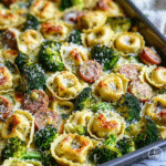 Sheet Pan Broccoli Tortellini Bake: A Flavorful One-Pan Feast