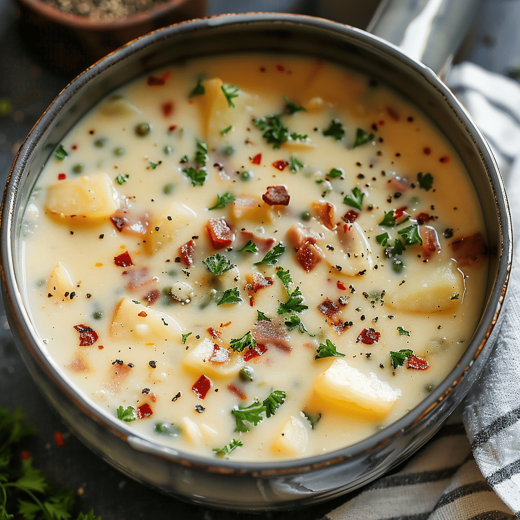 The Ultimate Creamy Potato Soup: A Hearty, Make-Ahead Comfort Food 7 image 1775860327204