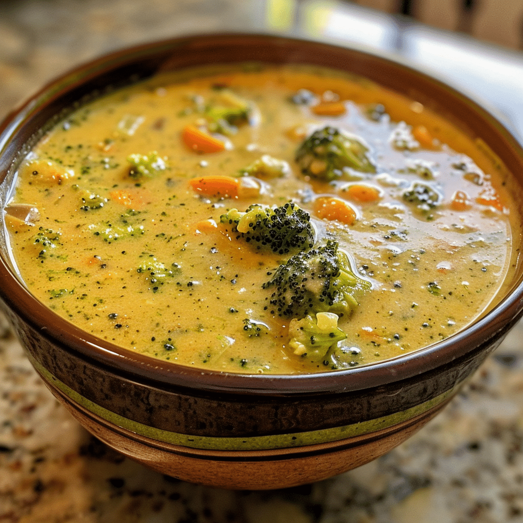 High Protein Broccoli Cheddar Soup – Creamy, Nutritious, and Easy 8 image 1775950741907