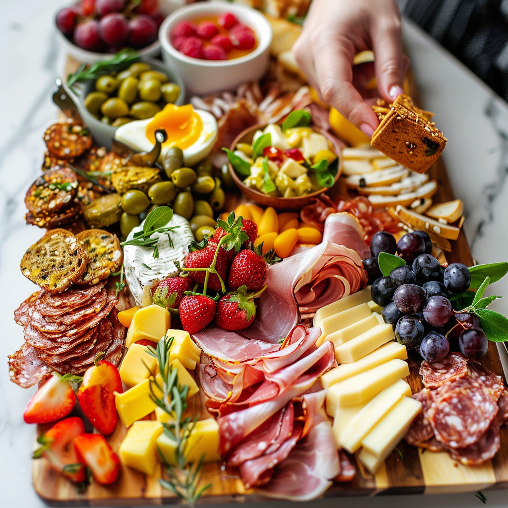 Mother's Day Brunch Charcuterie Board Ideas