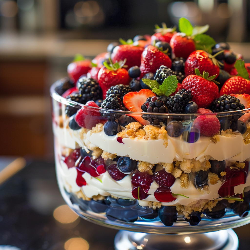 4th of July Red White Blue Trifle 8 image 1778557497984