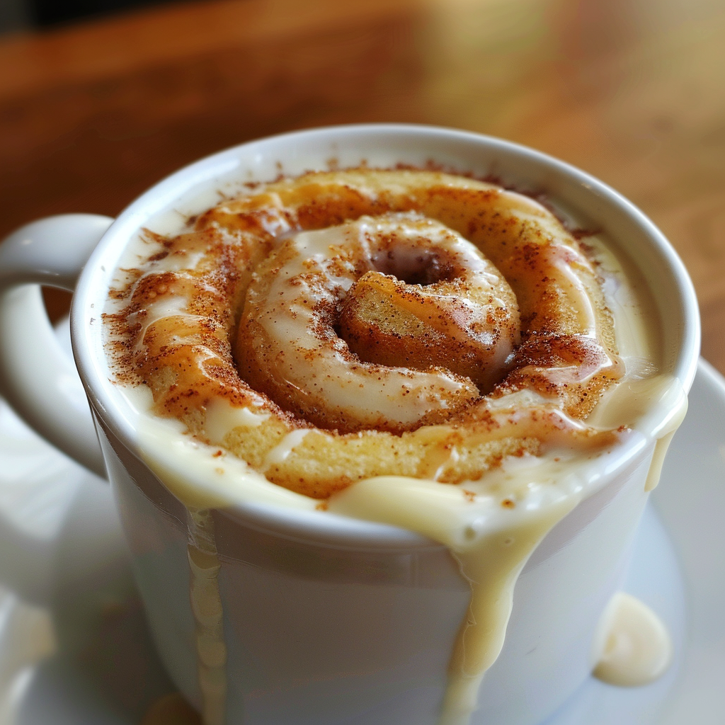 Cinnamon Roll Mug Cake 7 image 1778558089408