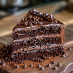 Death by Chocolate Cake: Pure Indulgence