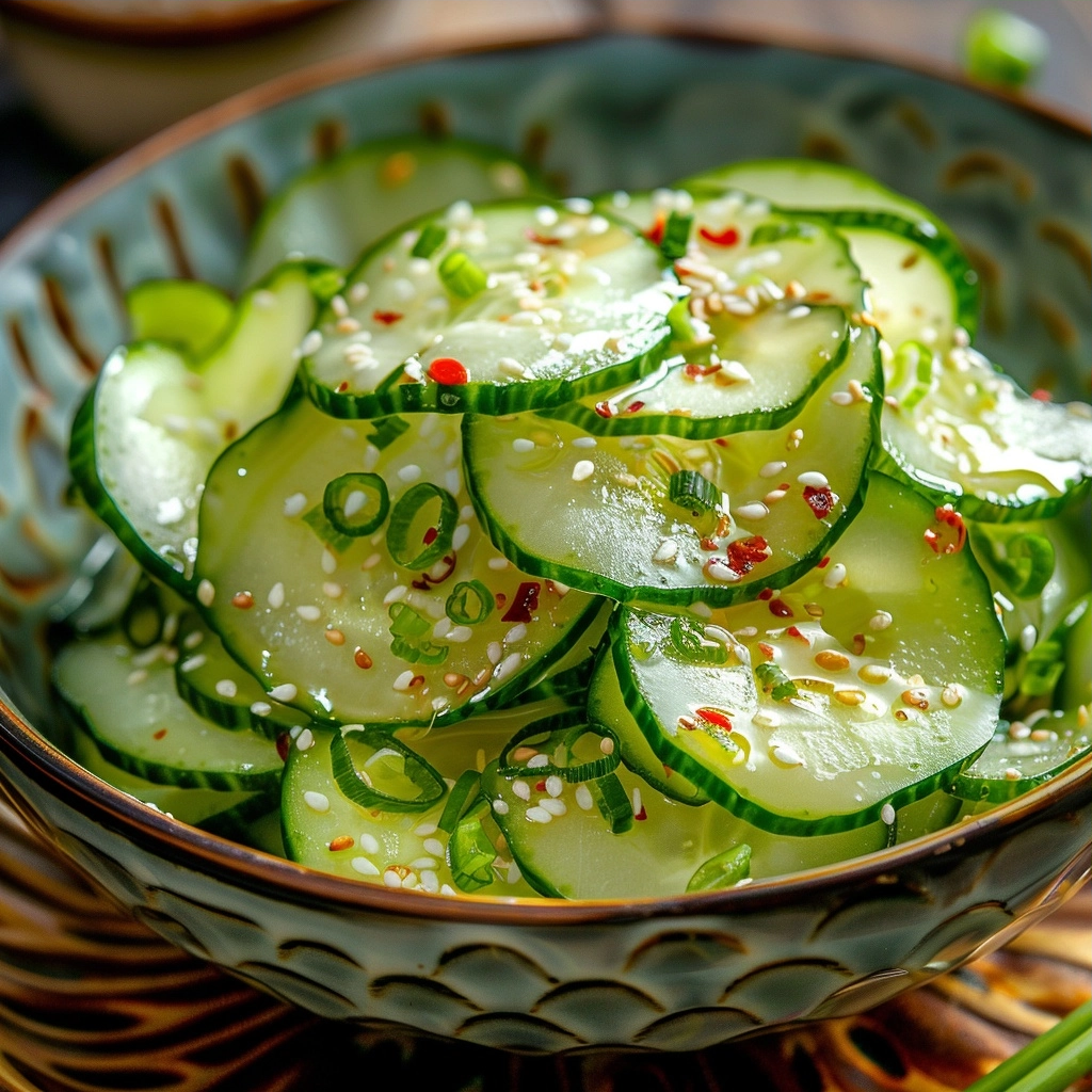 Cucumber Salad — Creamy Asian-Style Viral Side Dish 11 image 1779501004034