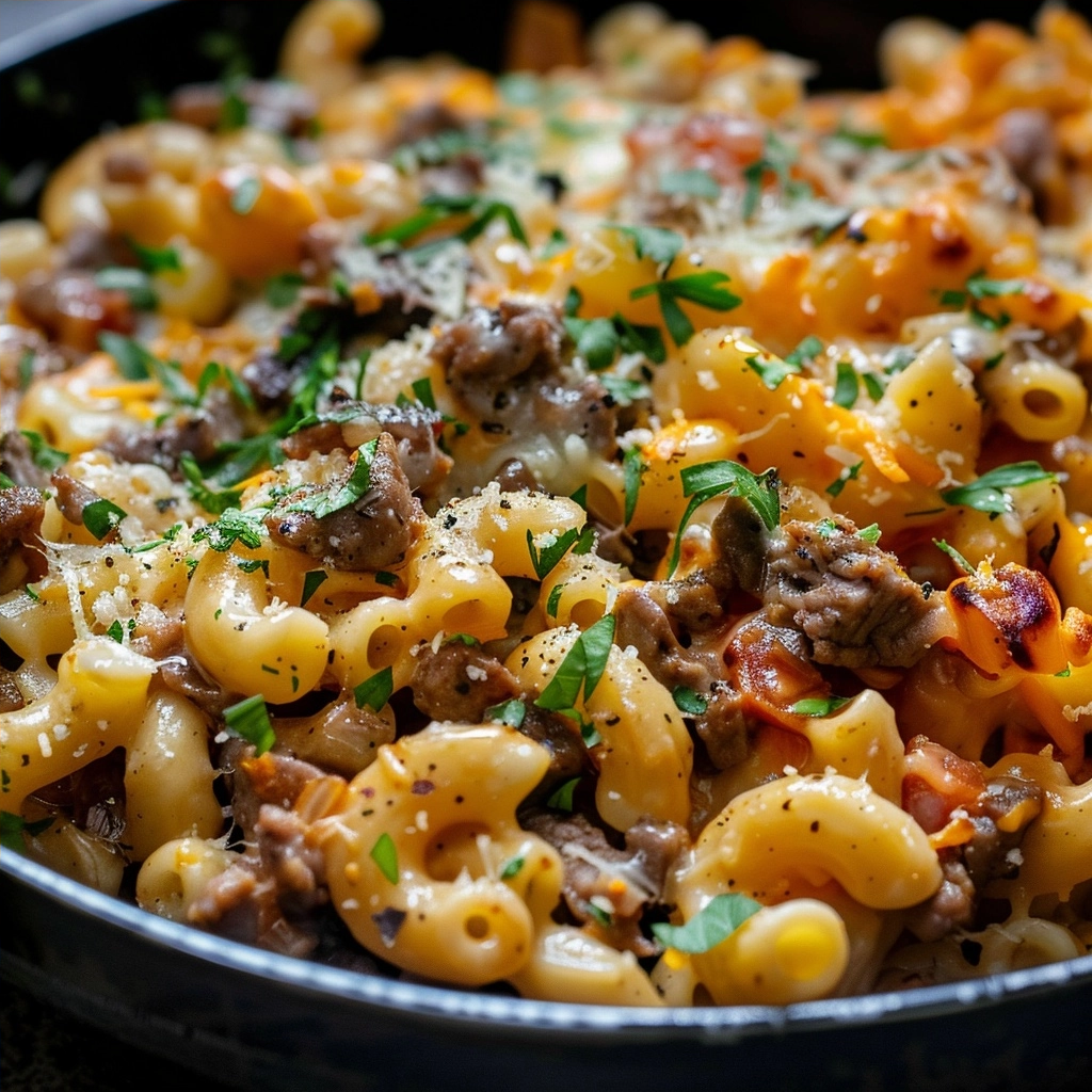 Easy High-Protein Philly Cheesesteak Mac 6 image 1779557916268