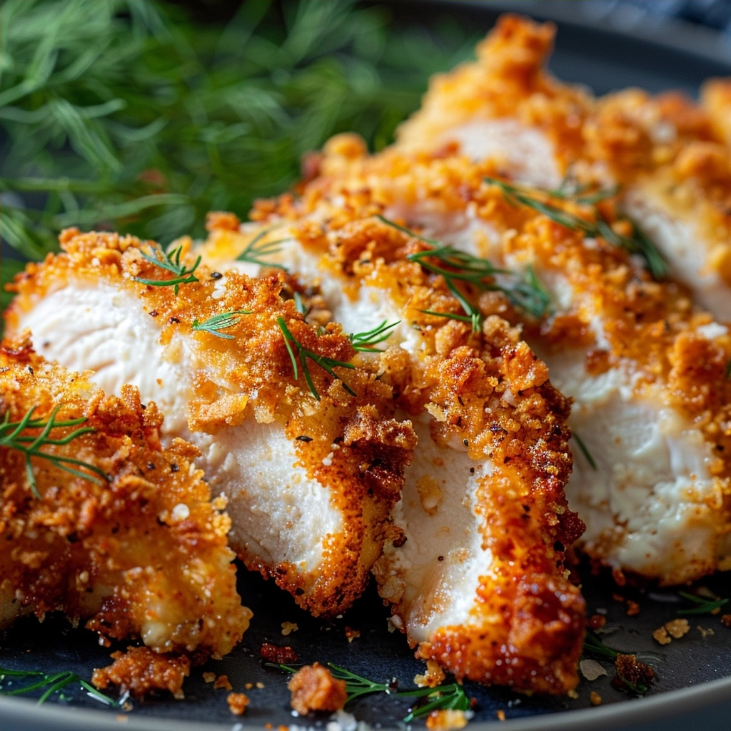 Crunchy Parmesan Chicken with Tangy Dill Pickle Flavor 6 image 1779642344431