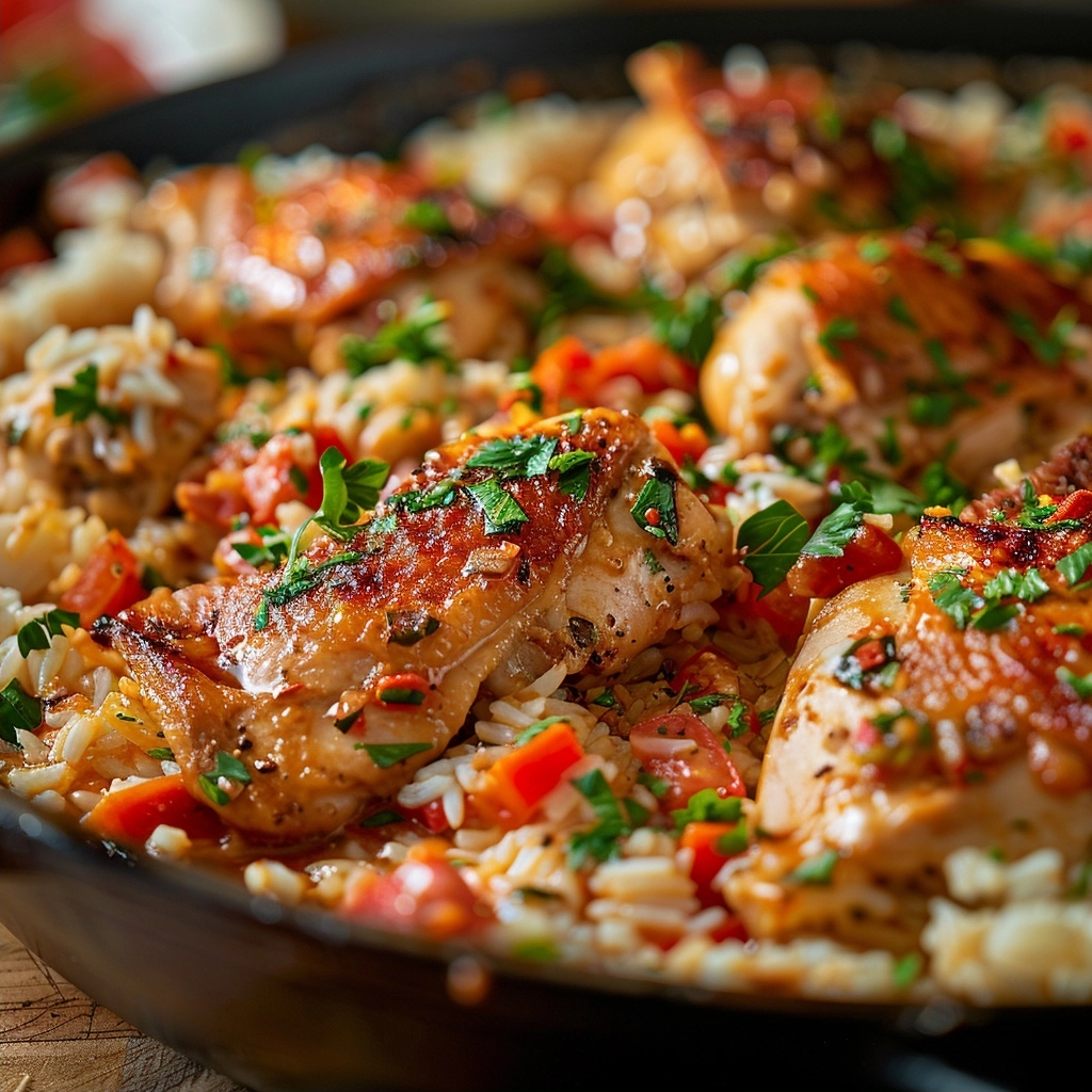 Smothered Chicken and Rice: A Cozy Comfort Meal 7 image 1783168590359