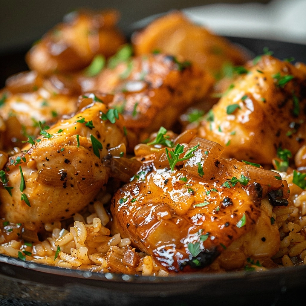 Smothered Chicken and Rice: A Cozy Comfort Meal 8 image 1783168598473