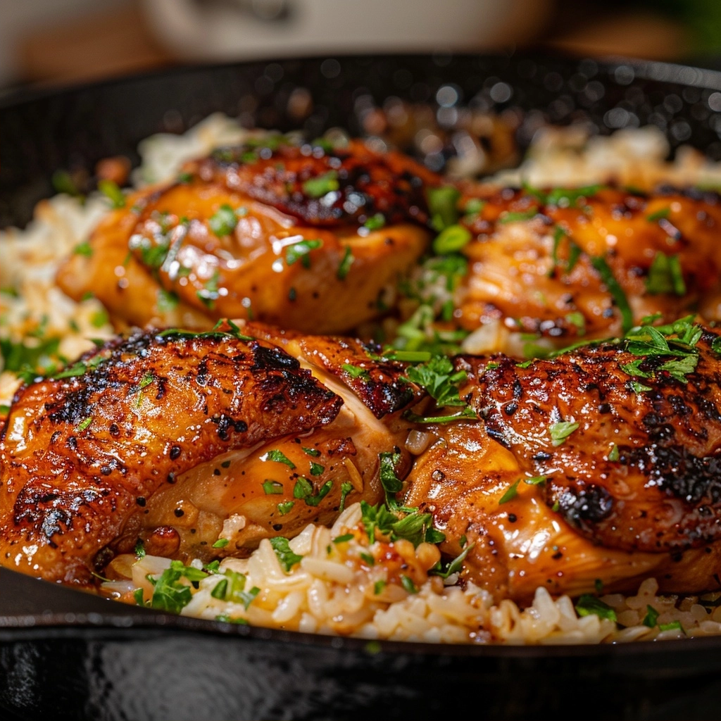Smothered Chicken and Rice: A Cozy Comfort Meal 6 image 1783168853205