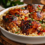 Smothered Chicken and Rice: A Cozy Comfort Meal